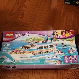 LEGO Friends Dolphin Cruiser - Blue, White, and Pink